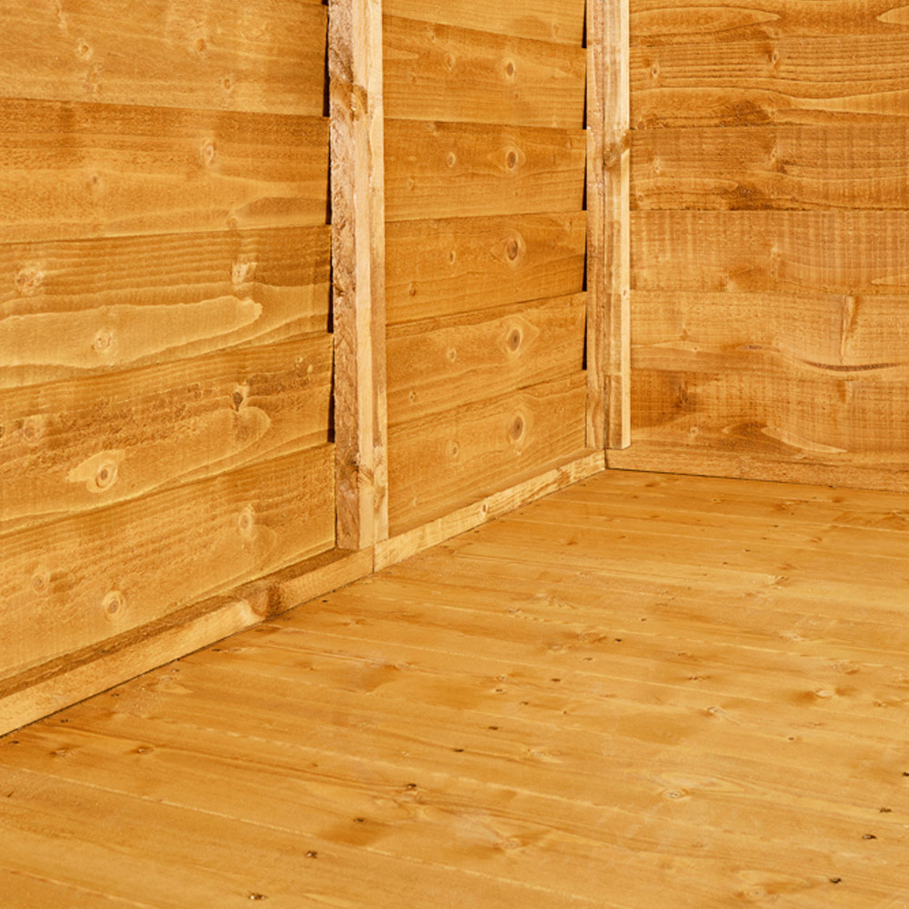 Power Sheds 18 x 4ft Overlap Apex Wooden Shed Image 4