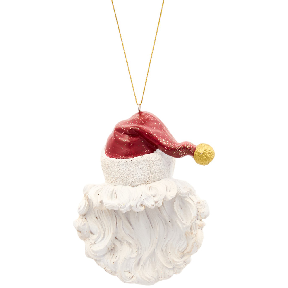 Winking Santa Hanging DecorationWhite Image 4