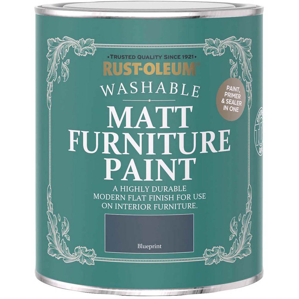 Rust-Oleum Blueprint Matt Furniture Paint 750ml Image 2