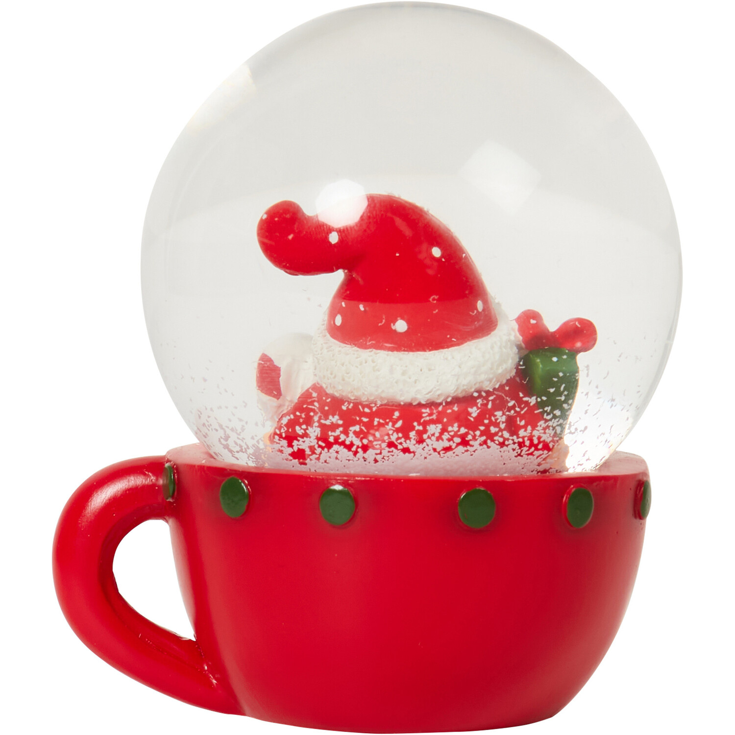 Teacup Gonk Snowglobe - Red Image 3