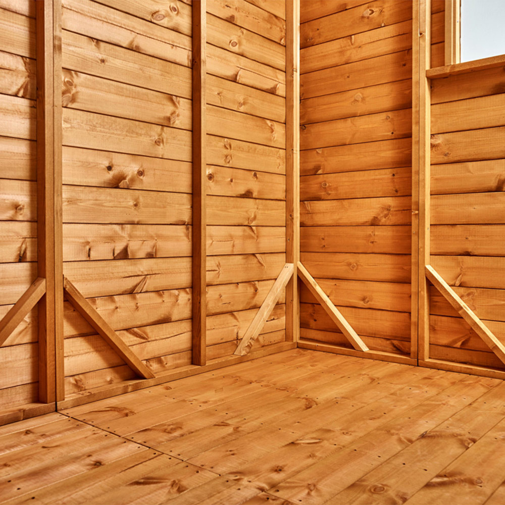 Power Sheds 16 x 6ft Apex Wooden Shed Image 6