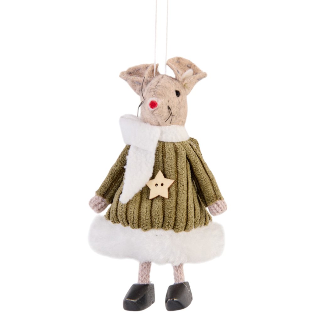 Single Mistletoe Cottage Hanging Dress Mouse in Assorted styles Image 2