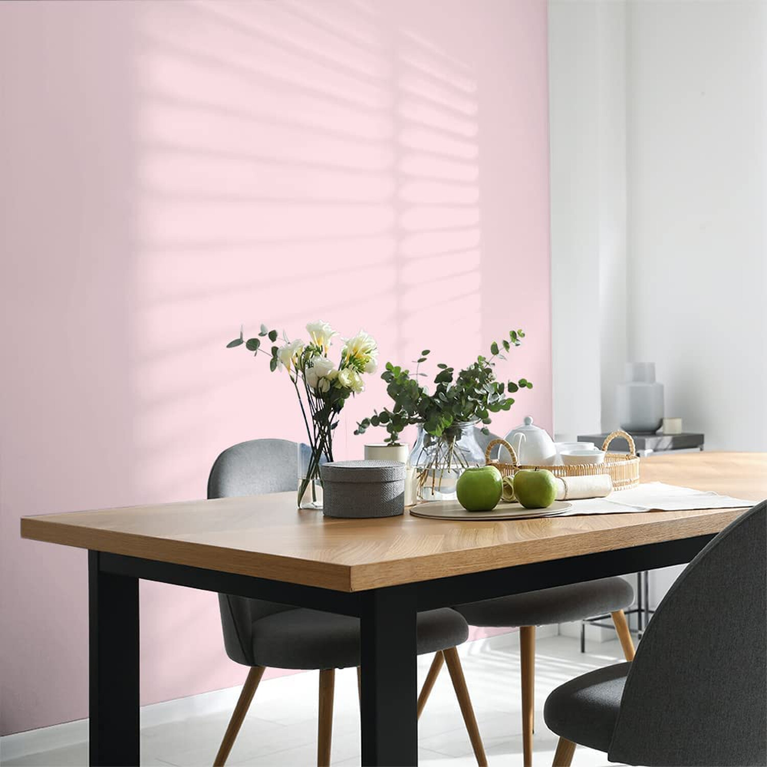 Johnstone's Walls & Ceilings Pink Cadillac Silk Emulsion Paint 2.5L Image 4