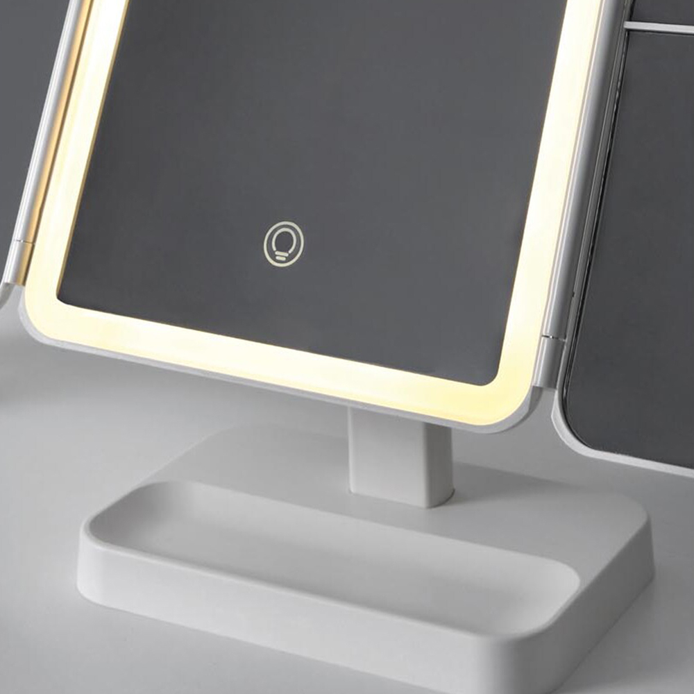 LED Foldable Vanity Mirror Image 3