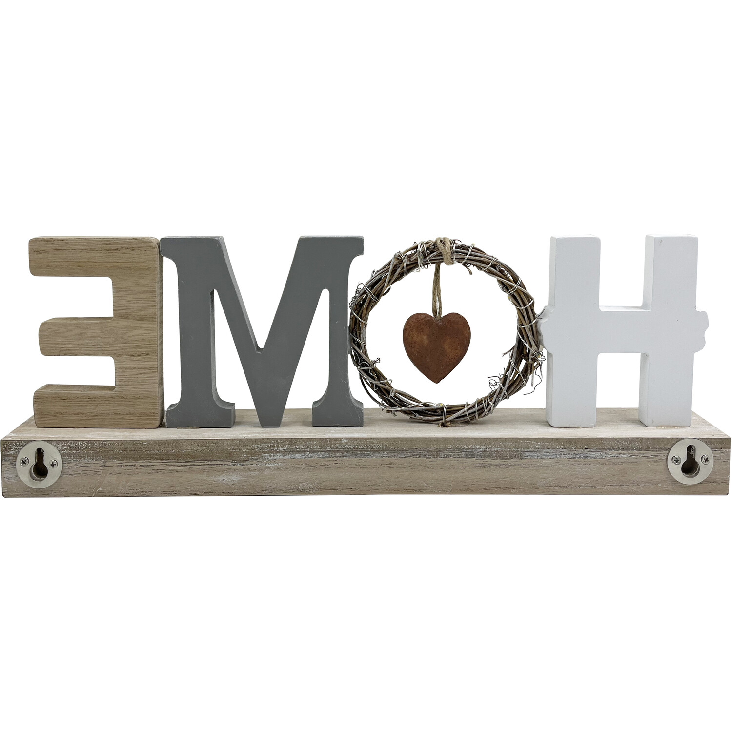 LED Home Hanging Heart Plaque - Natural Image 3