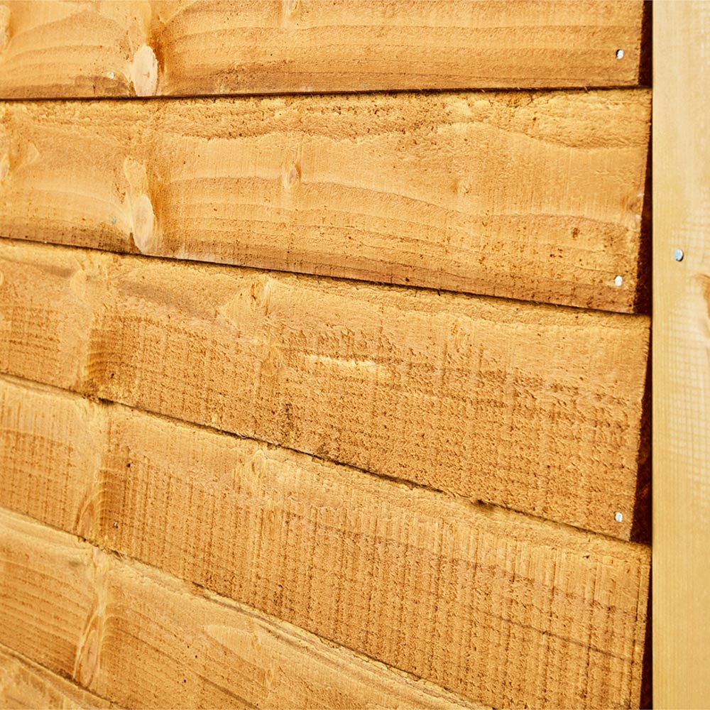 Power 12 x 8ft Overlap Pent Garden Shed Image 3