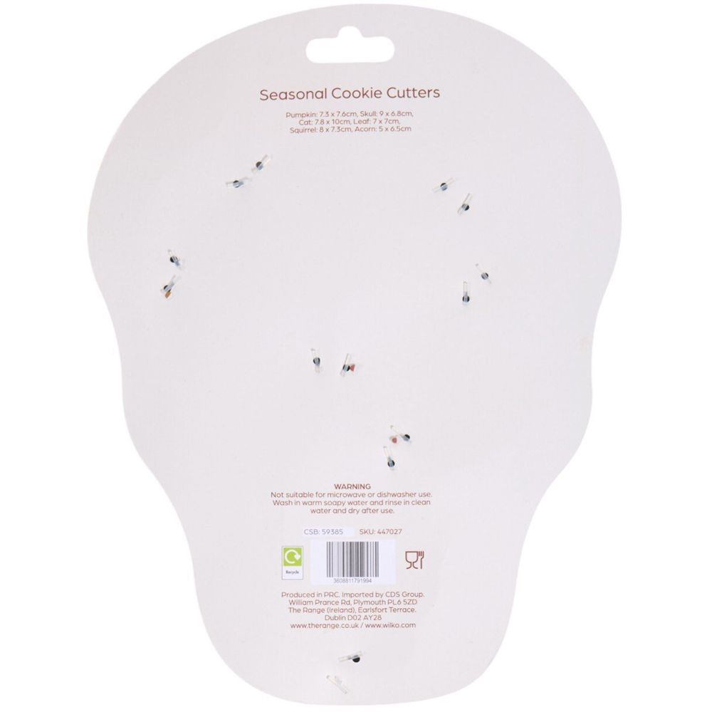 Autumn and Halloween Cookie Cutters Brown Image 2