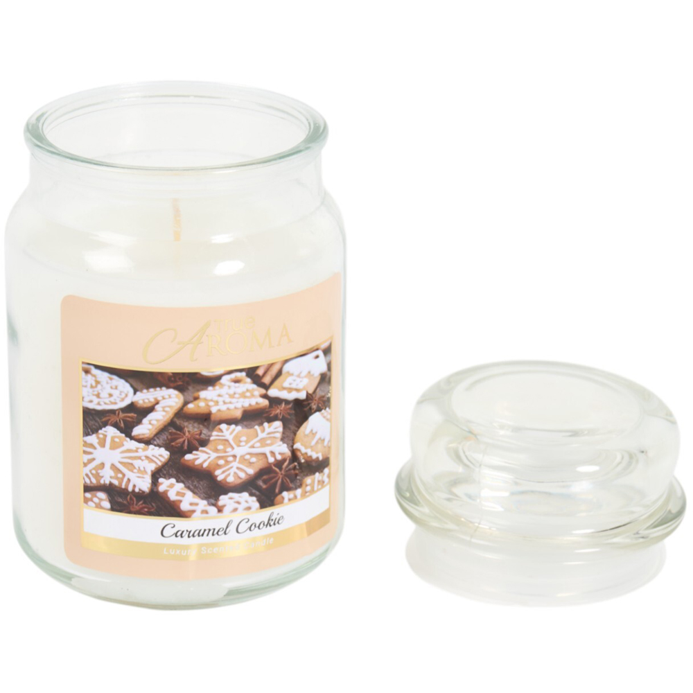 Caramel Cookie Mason Jar Candle Image 2