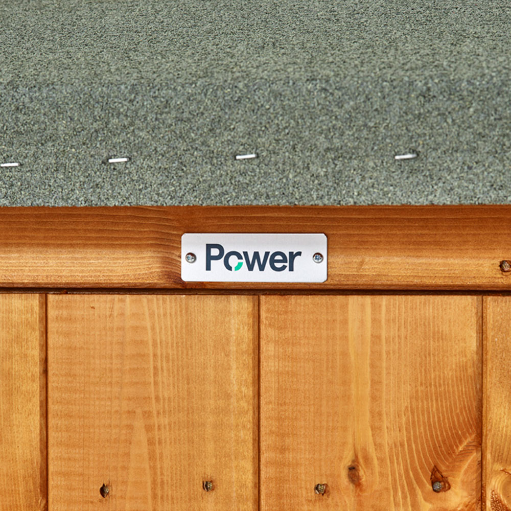 Power Sheds 16 x 10ft Apex Wooden Shed with Window Image 3