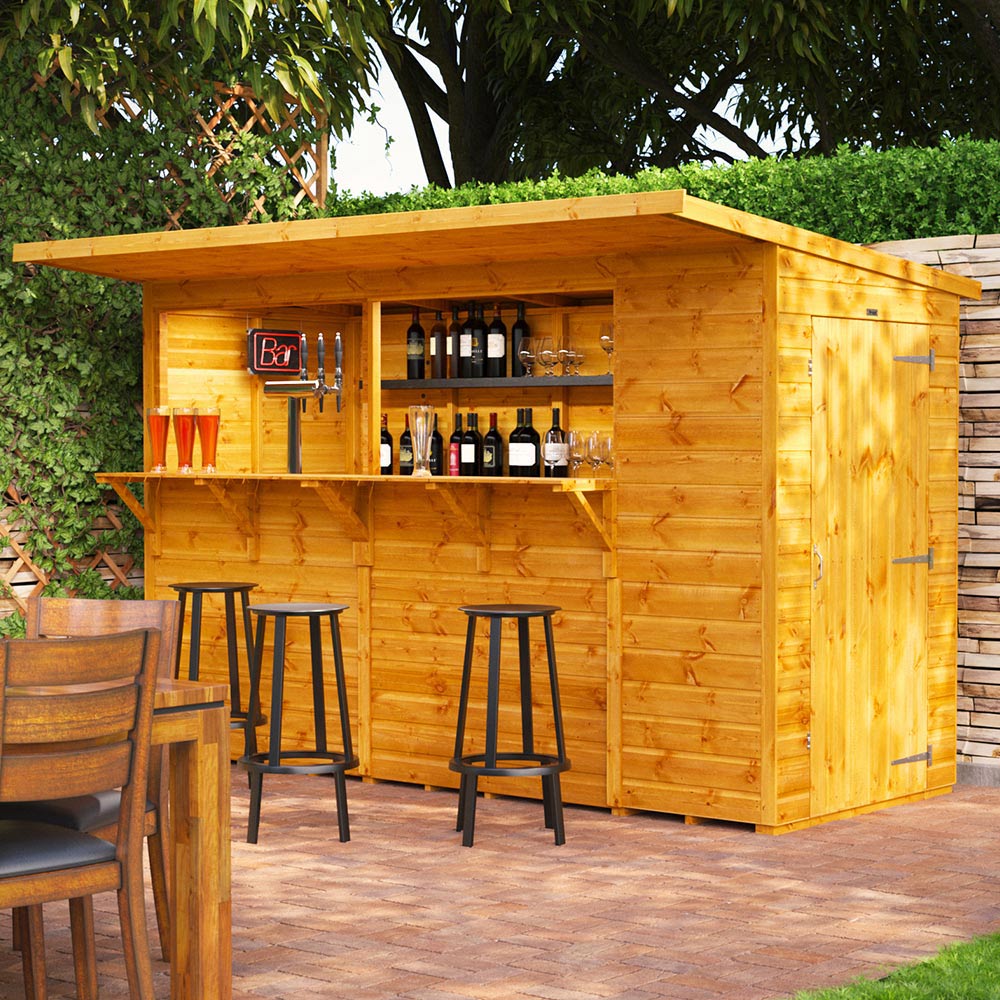 Power 10 x 4ft Pub Shed Image 2