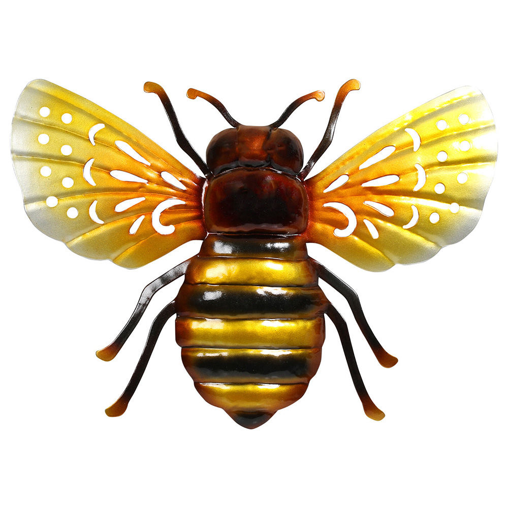 Bee Metal Wall Art 3 Pack Image 2
