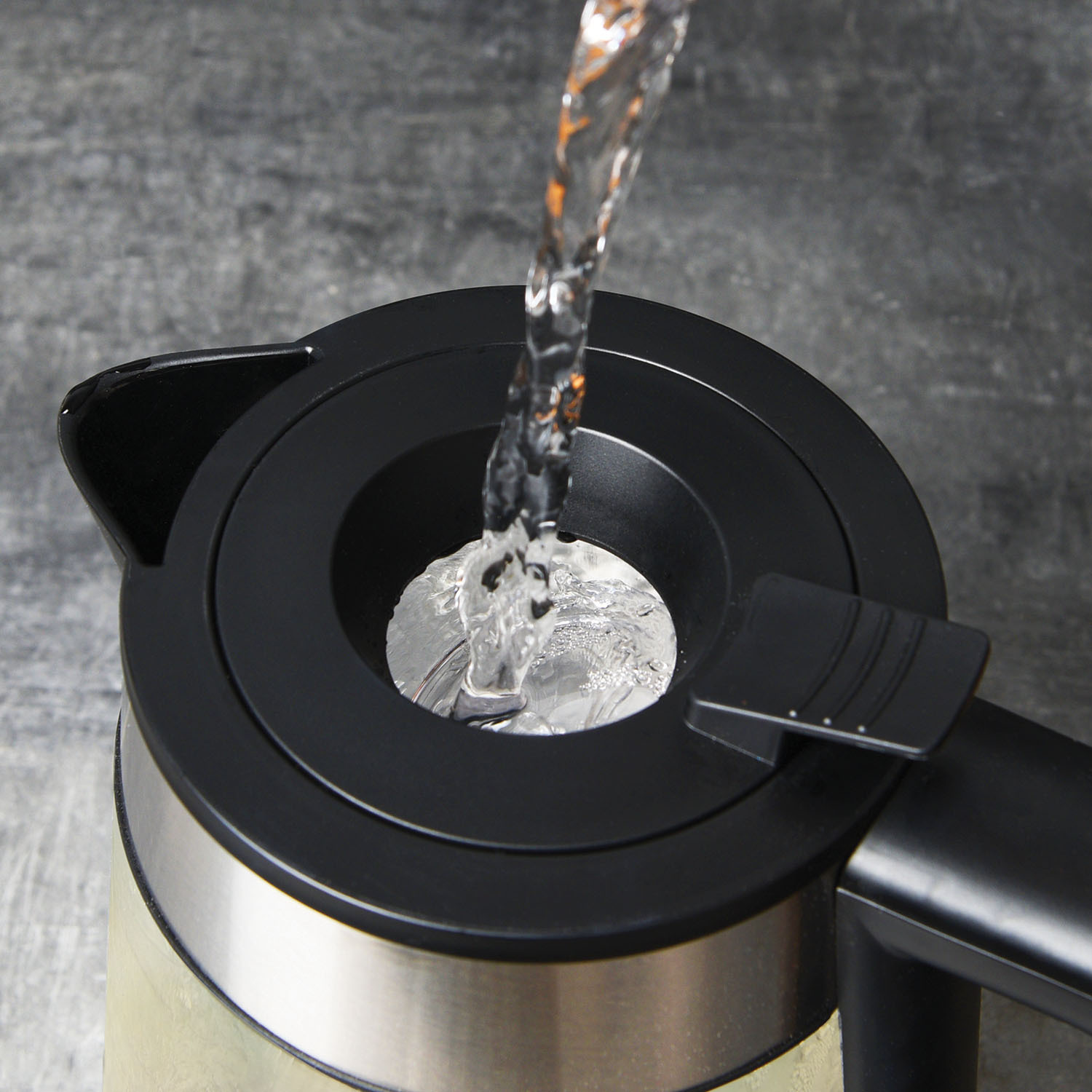 5 Colour Lustre Glass Kettle - Multicolour Image 6