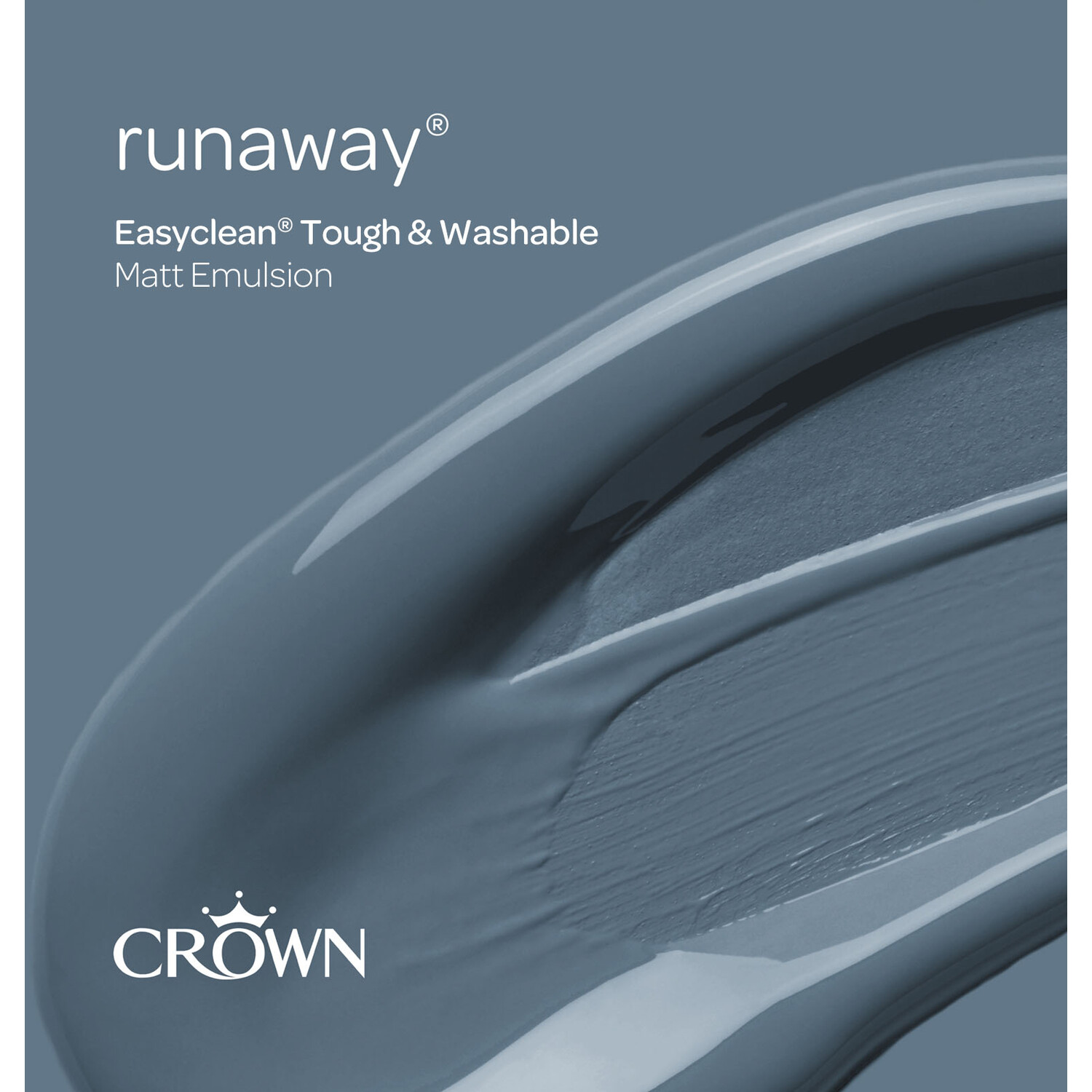 Crown Easyclean Matt Emulsion Paint - Runaway Image 8