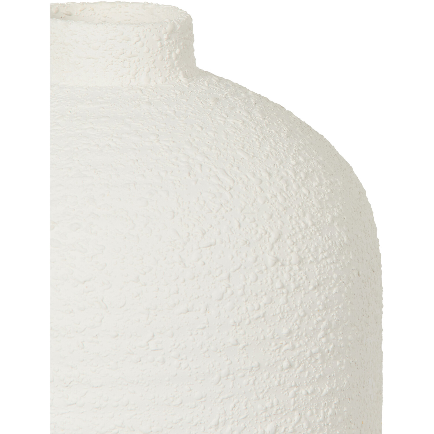 Harper Tall Textured Vase White Image 3