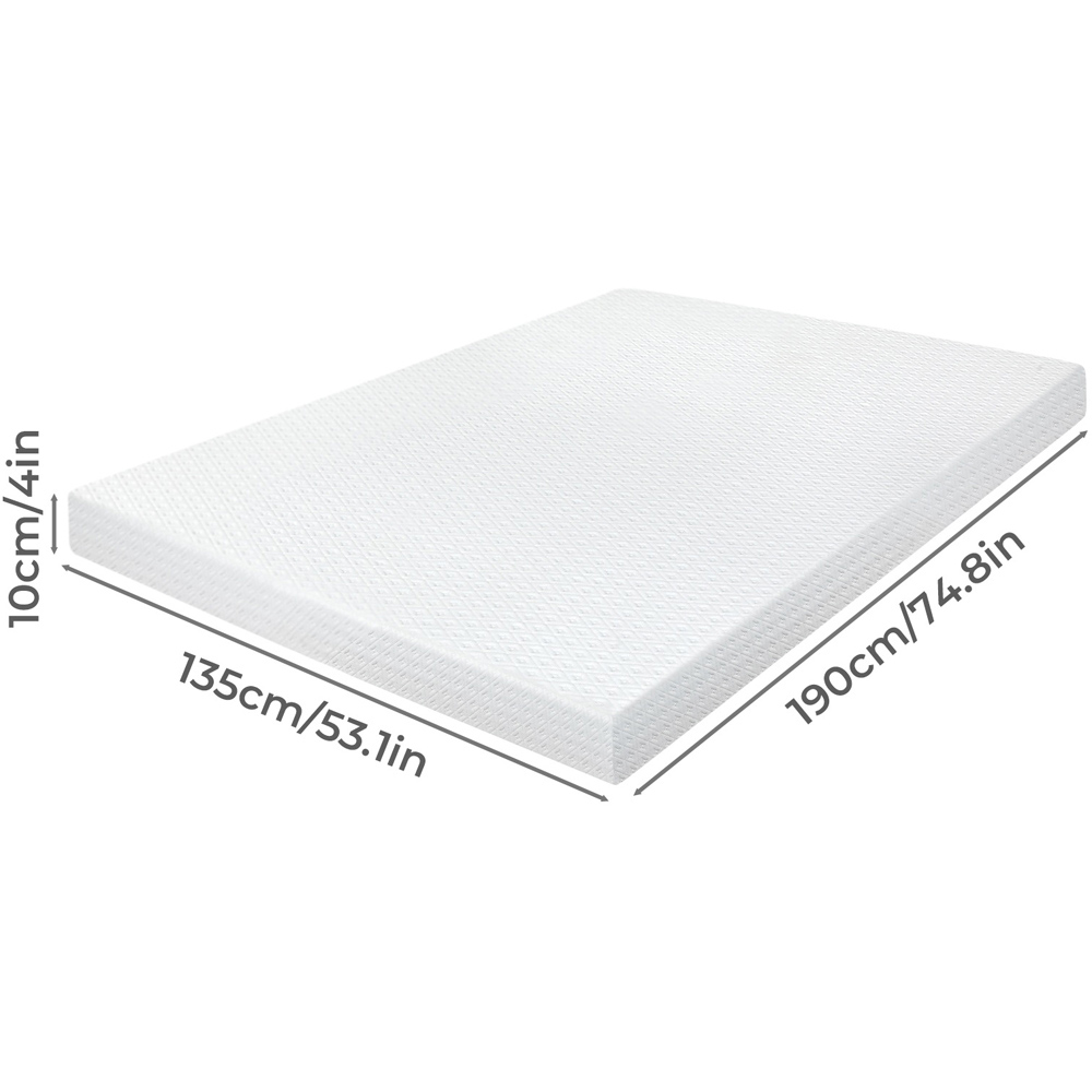 Lavio Double Cooling Gel Memory Foam Mattress Topper Image 9