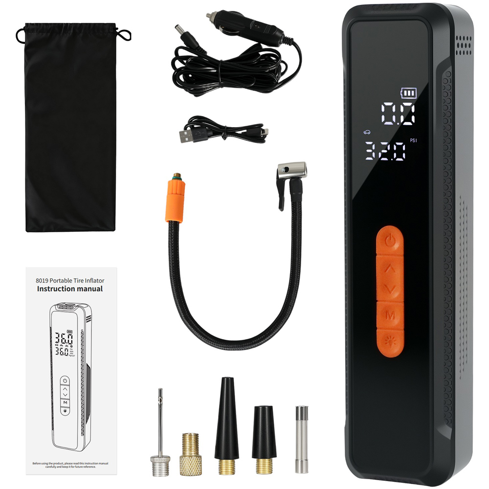 Traderight Rechargeable Portable Car Tyre Inflator 150PSI Image 3