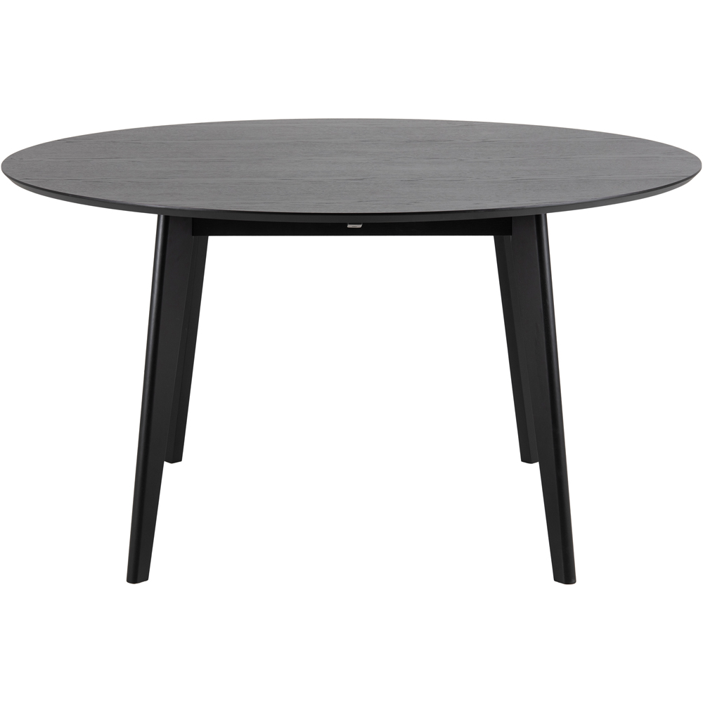 Furniture To Go Roxby Black 4 Seater Round Dining Table Image 2