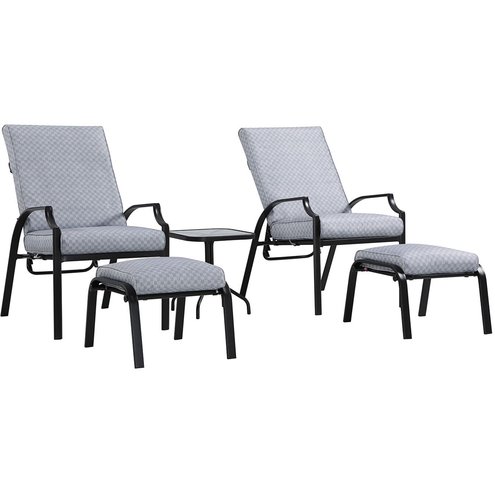Riviera Bistro Set - Grey Image 2