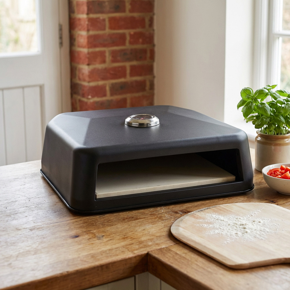 BBQ Pizza Oven - Black Image 6