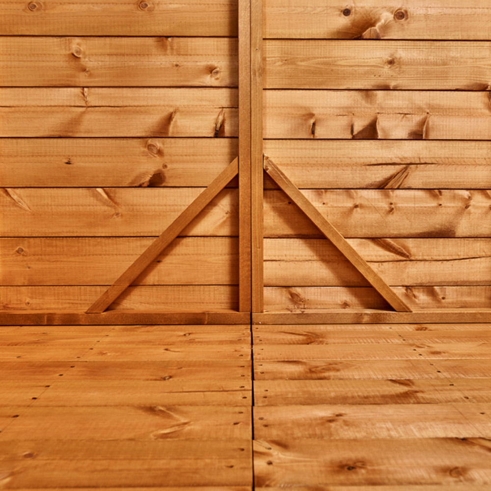 Power Sheds 18 x 10ft Double Door Apex Wooden Shed with Window Image 4