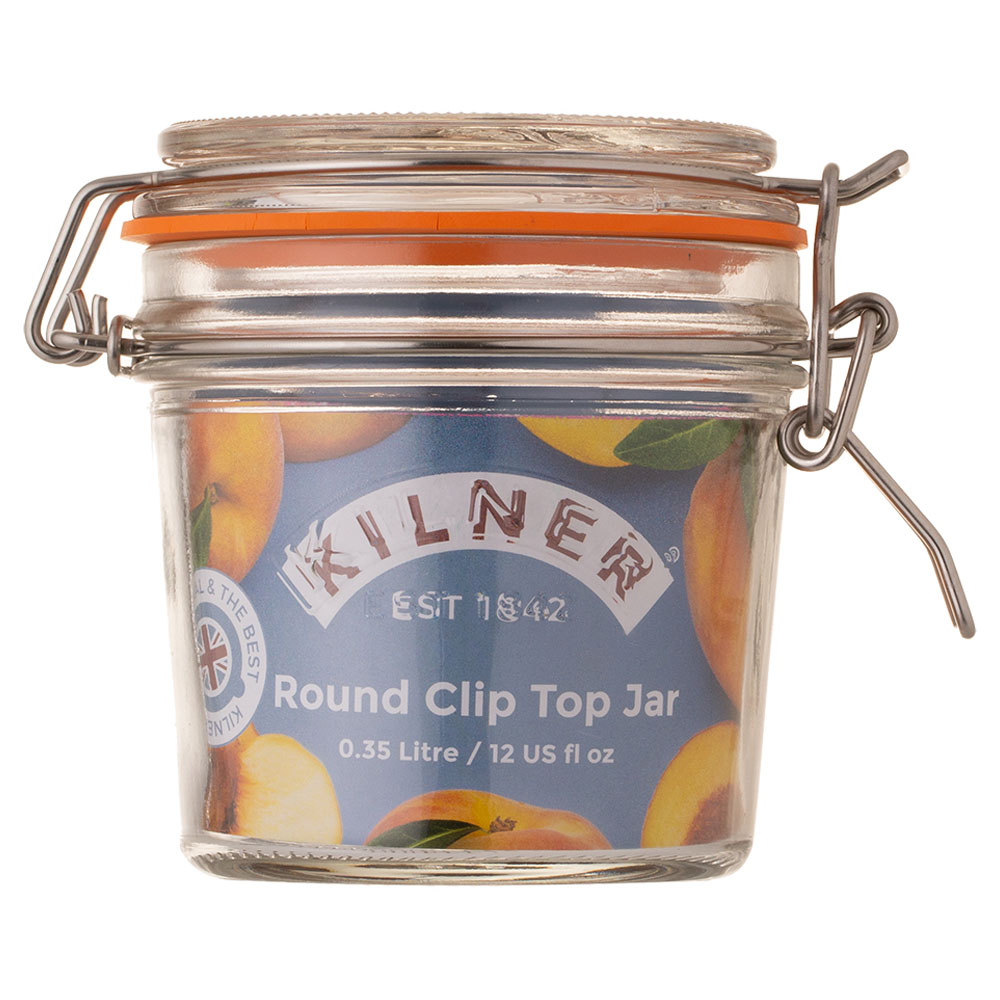 Kilner 350ml Round Clip Top Jar Image 2