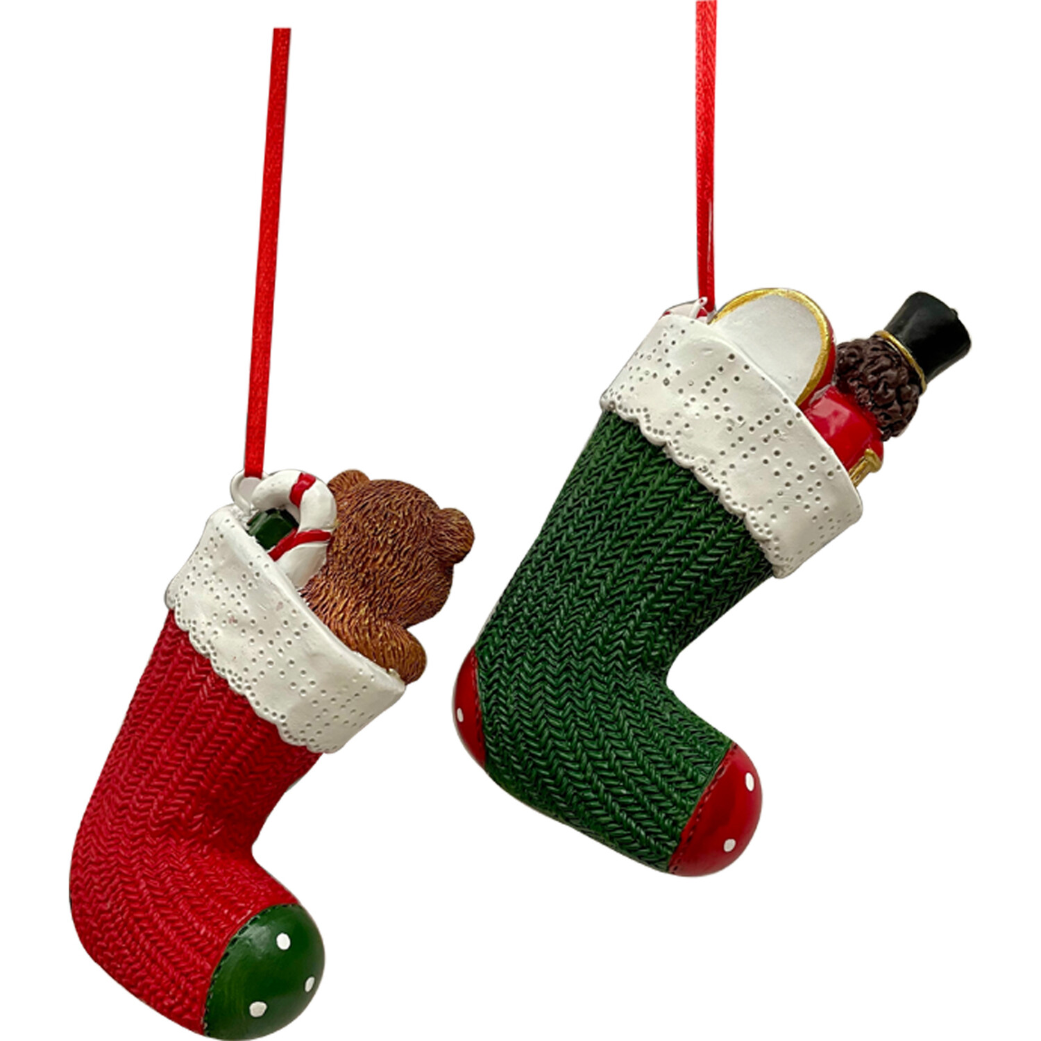 Character Stocking Hanging Decoration Multicolour Image 2