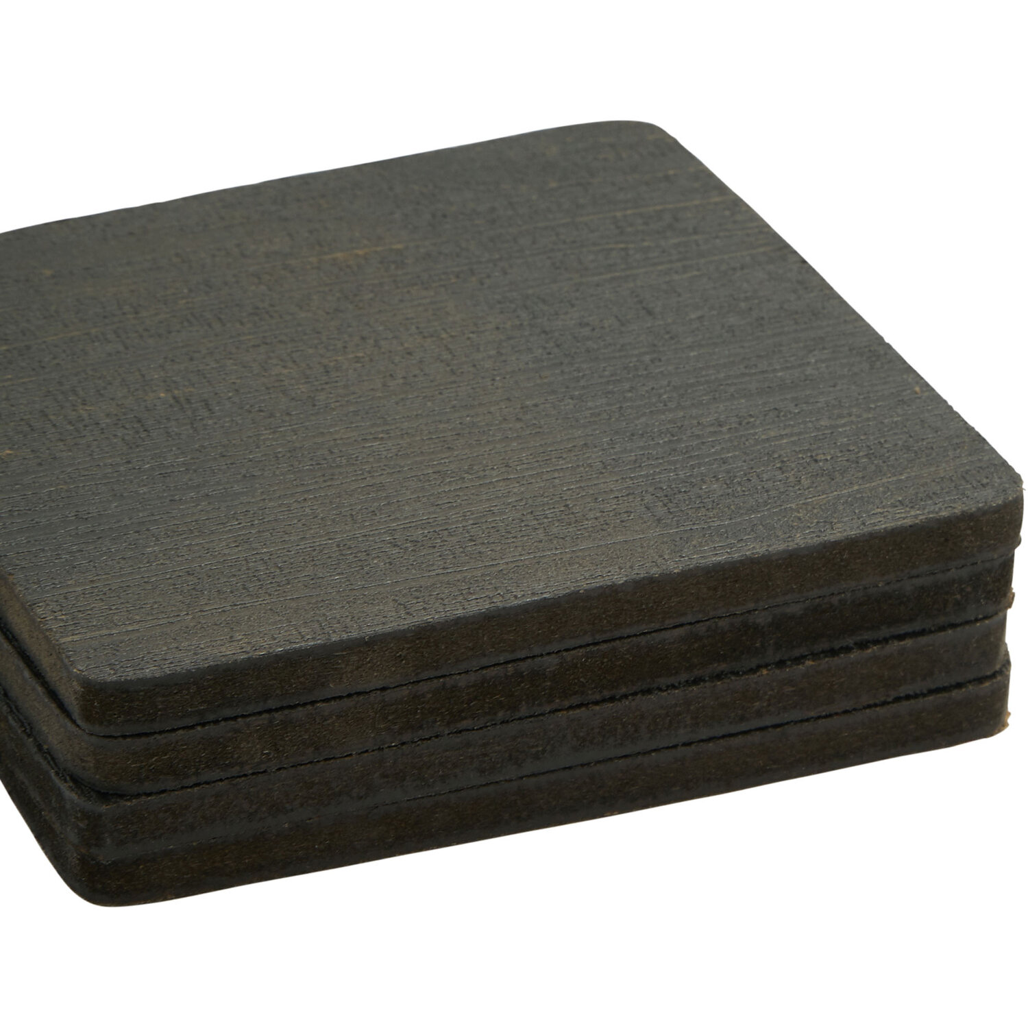 Pack of 4 Malmo Coasters - Black Image 2