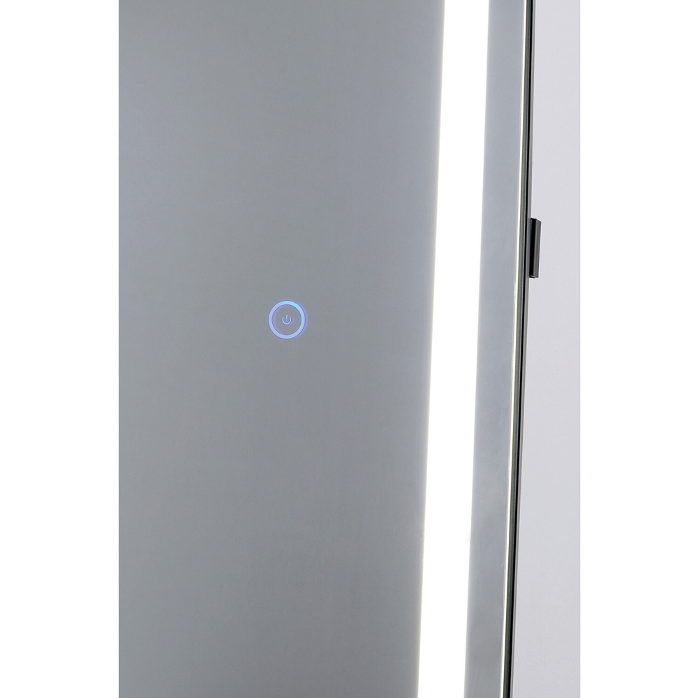 The Port. Co Gallery Bright LED Standing Dress Mirror Image 3