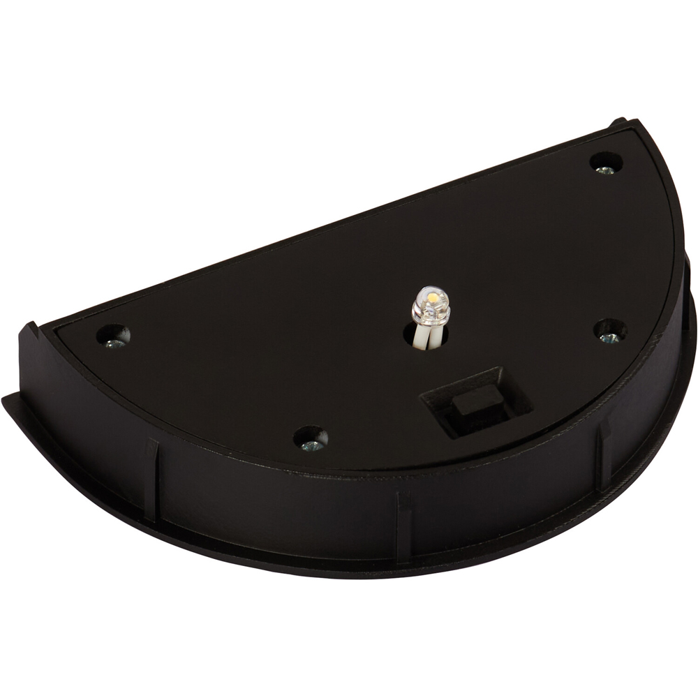 Charleston Solar Wall Light - Black Image 6