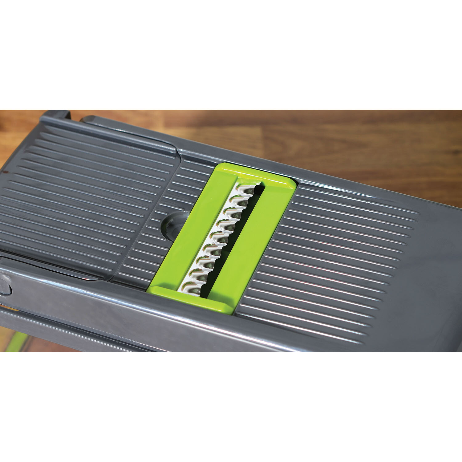 MY Vegetable Cutting Chopper - Grey and Green Image 8