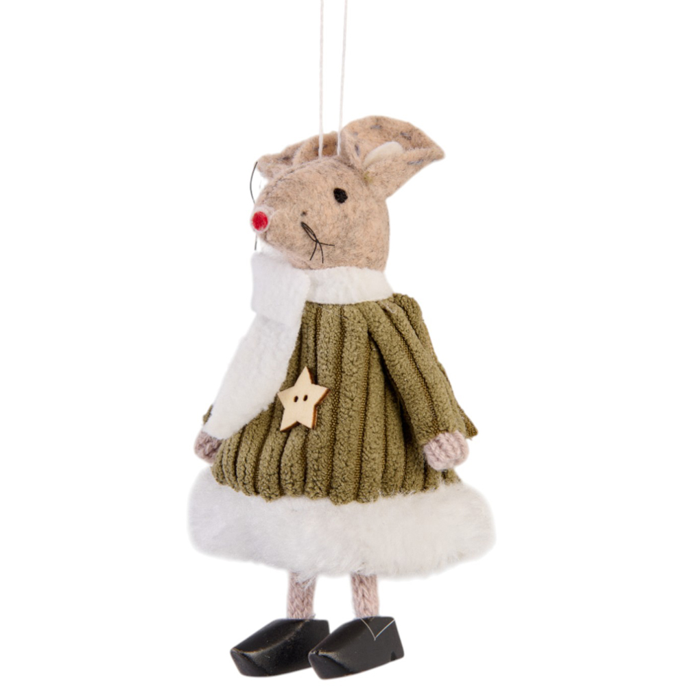 Single Mistletoe Cottage Hanging Dress Mouse in Assorted styles Image 3