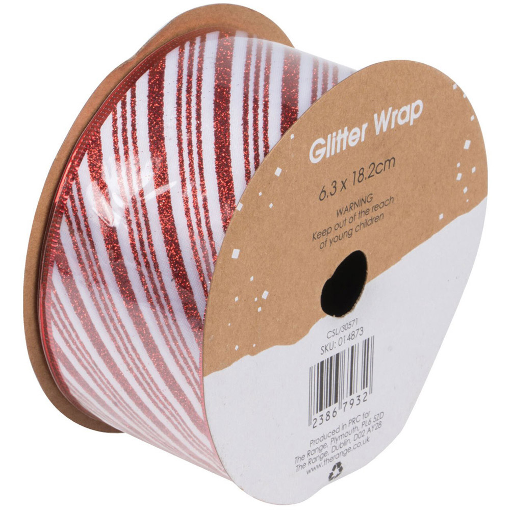 Christmas Glitter Ribbon Reel Image 6