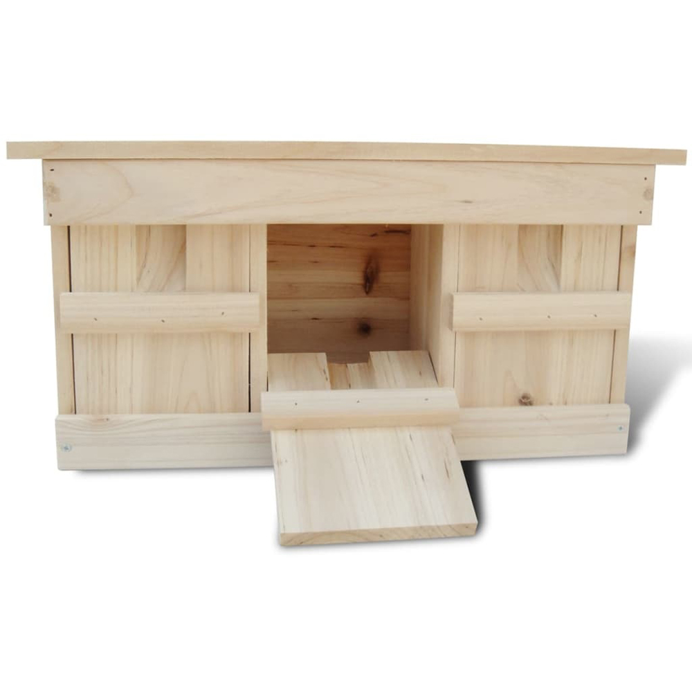 Walplus Natural Wood Sparrow Nesting Box 44 x 21.5cm Image 2