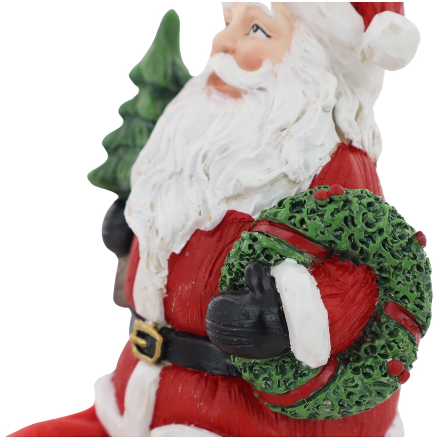 Santa Shelf Sitter Red Image 3