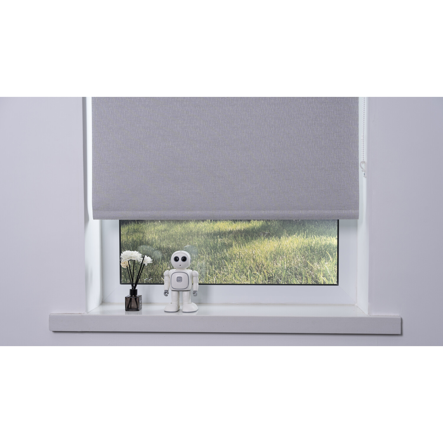 Divante Blackout Textured Blind - Natural Weave / 90cm Image 4