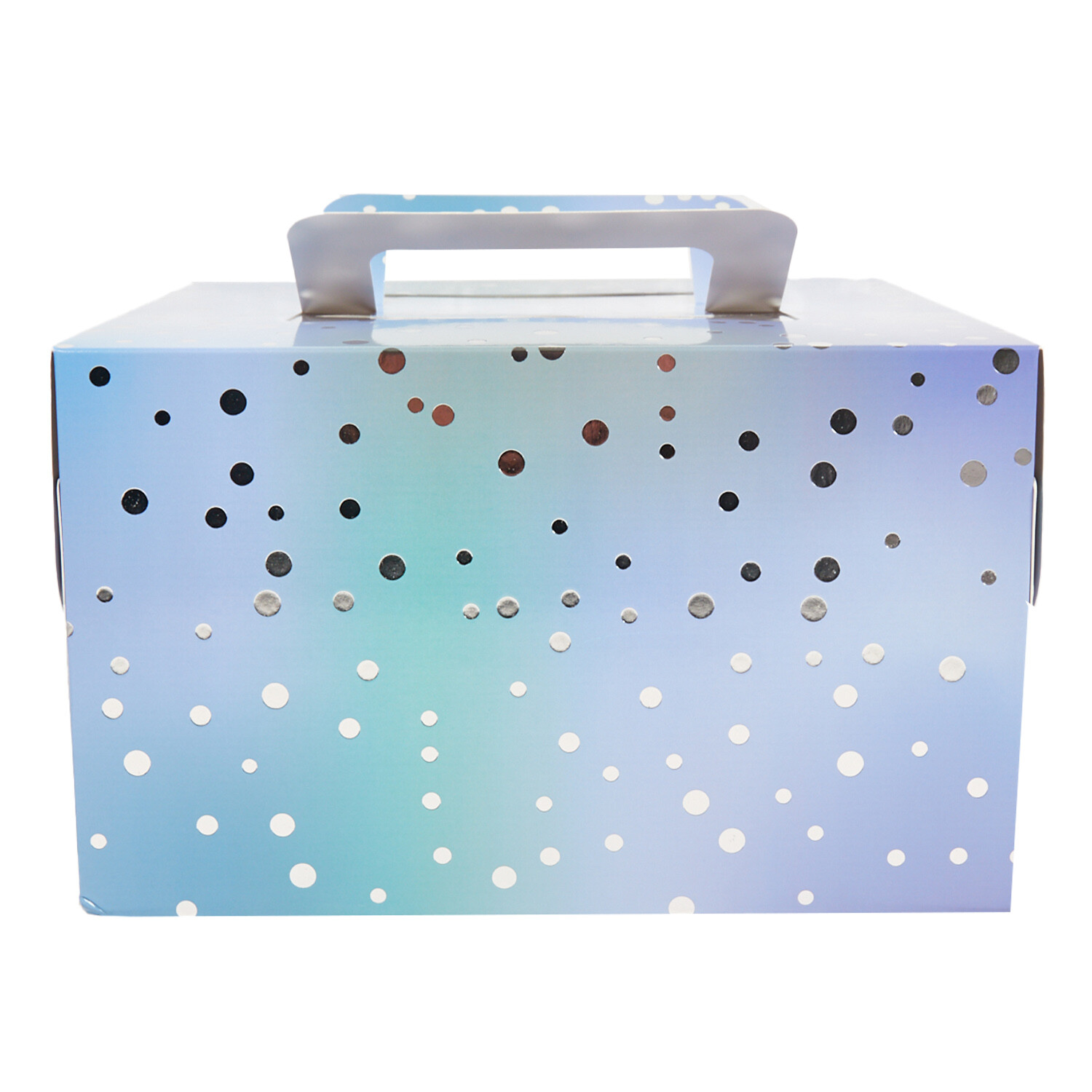 Galaxy Cake Box 25cm - Blue Image 3