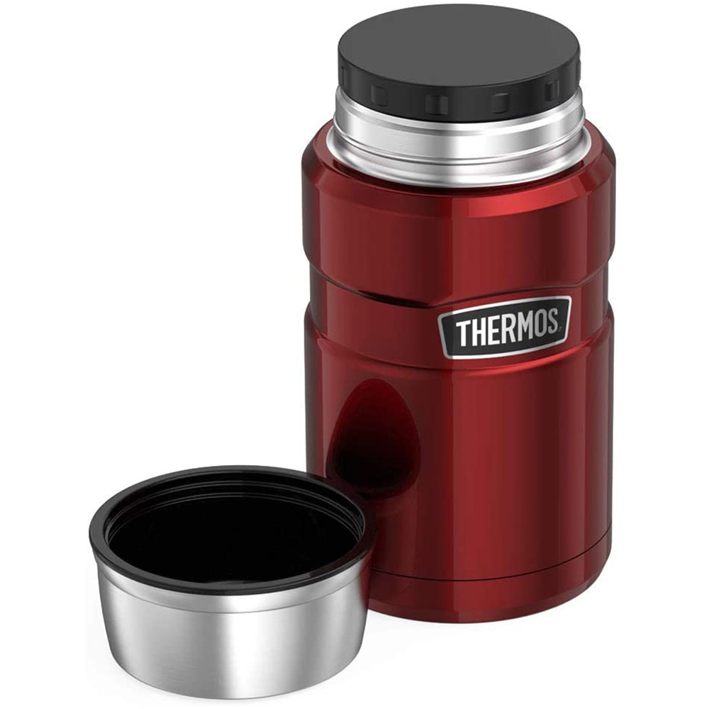 Thermos Stainless King Red Food Flask 710ml Image 2