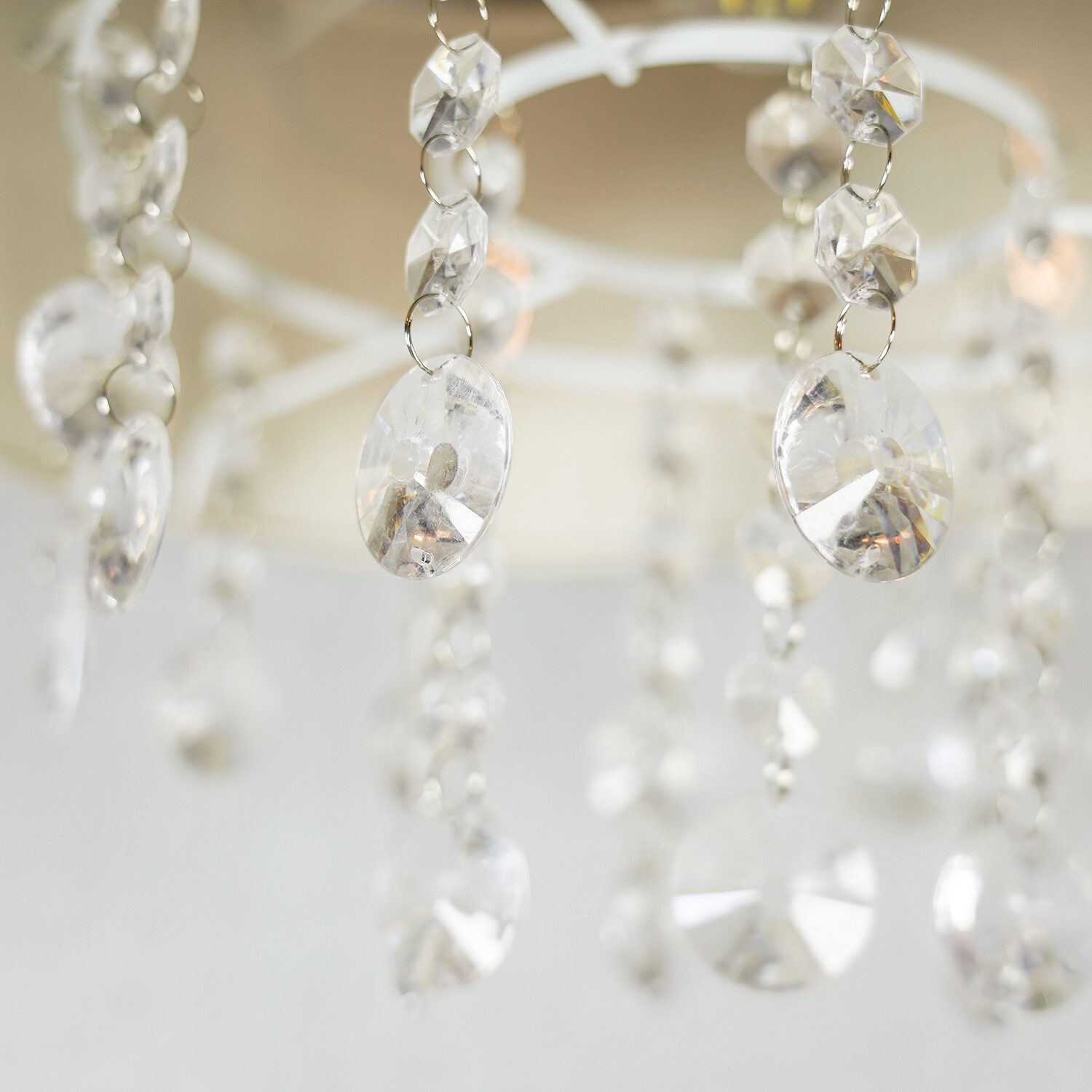 Elspeth Jewel Droplet Shade - White Image 7