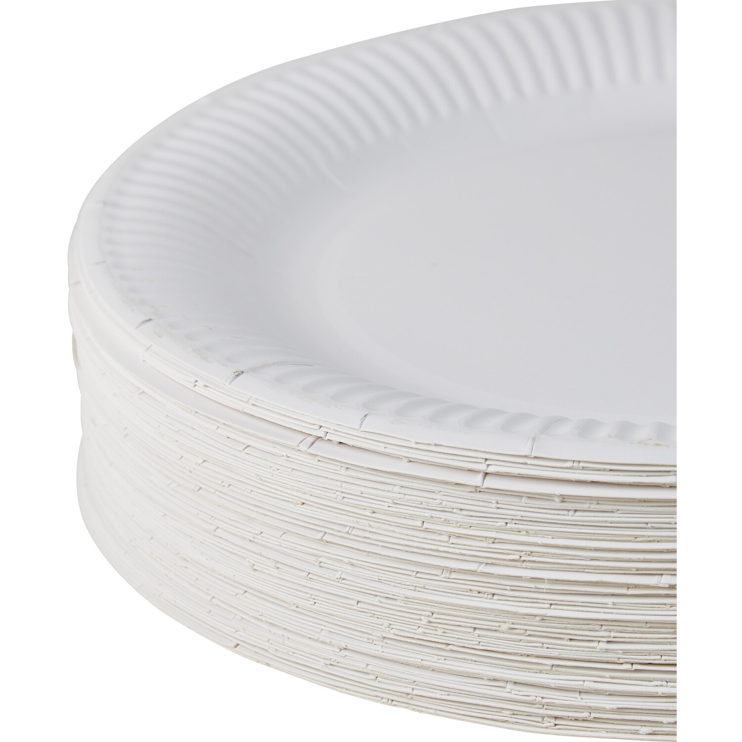 My Kitchen White Paper Plate 100 Pack Image 3
