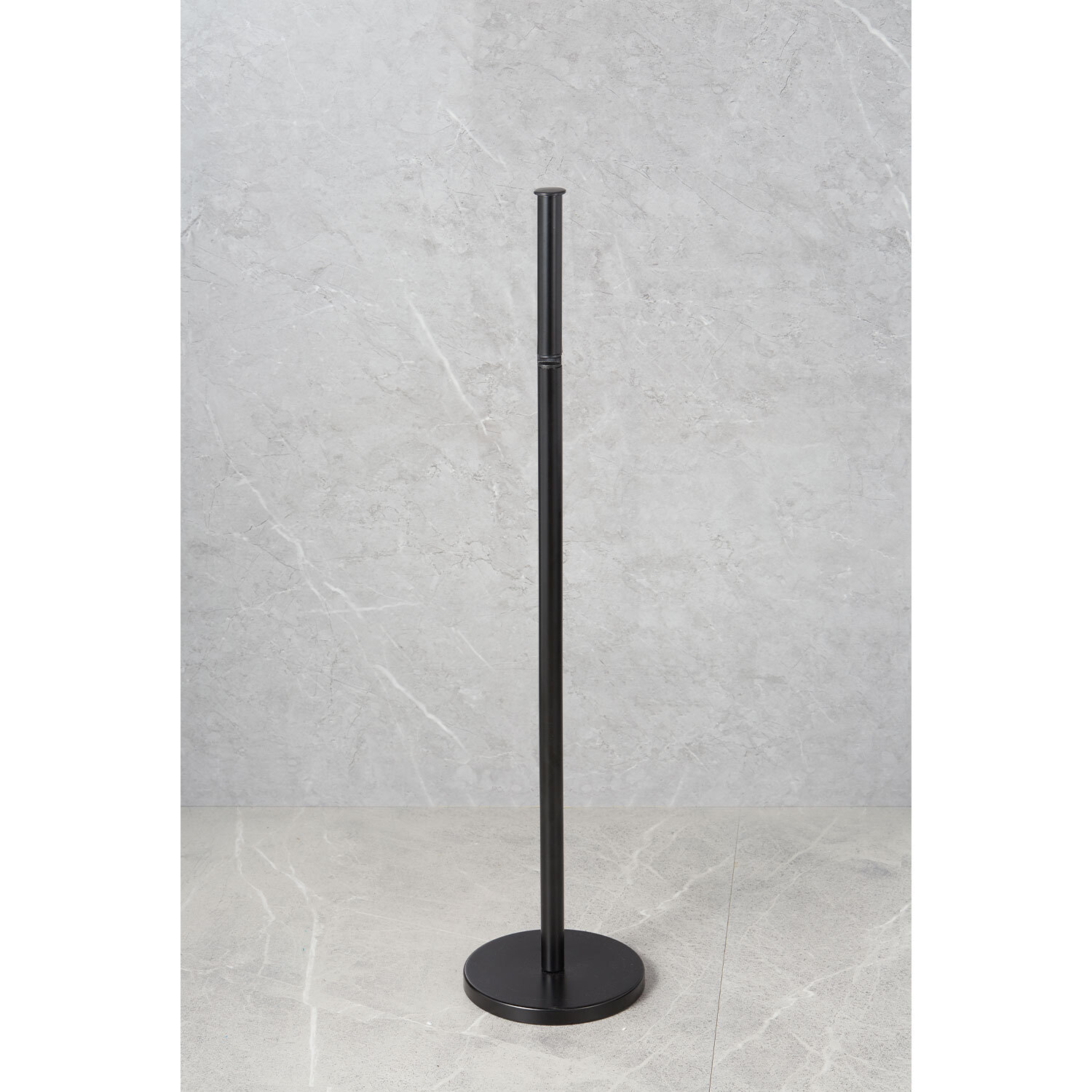 Kensington Black Rotating Toilet Roll Holder Image 2