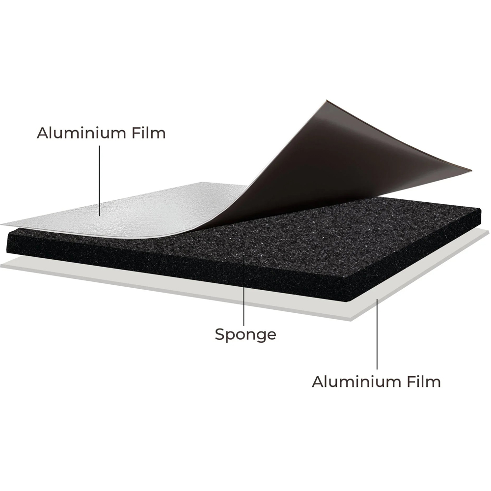 MonsterShop Motorhome Aluminium Film Windscreen Cover with Storage Pocket and Carry Bag Image 5