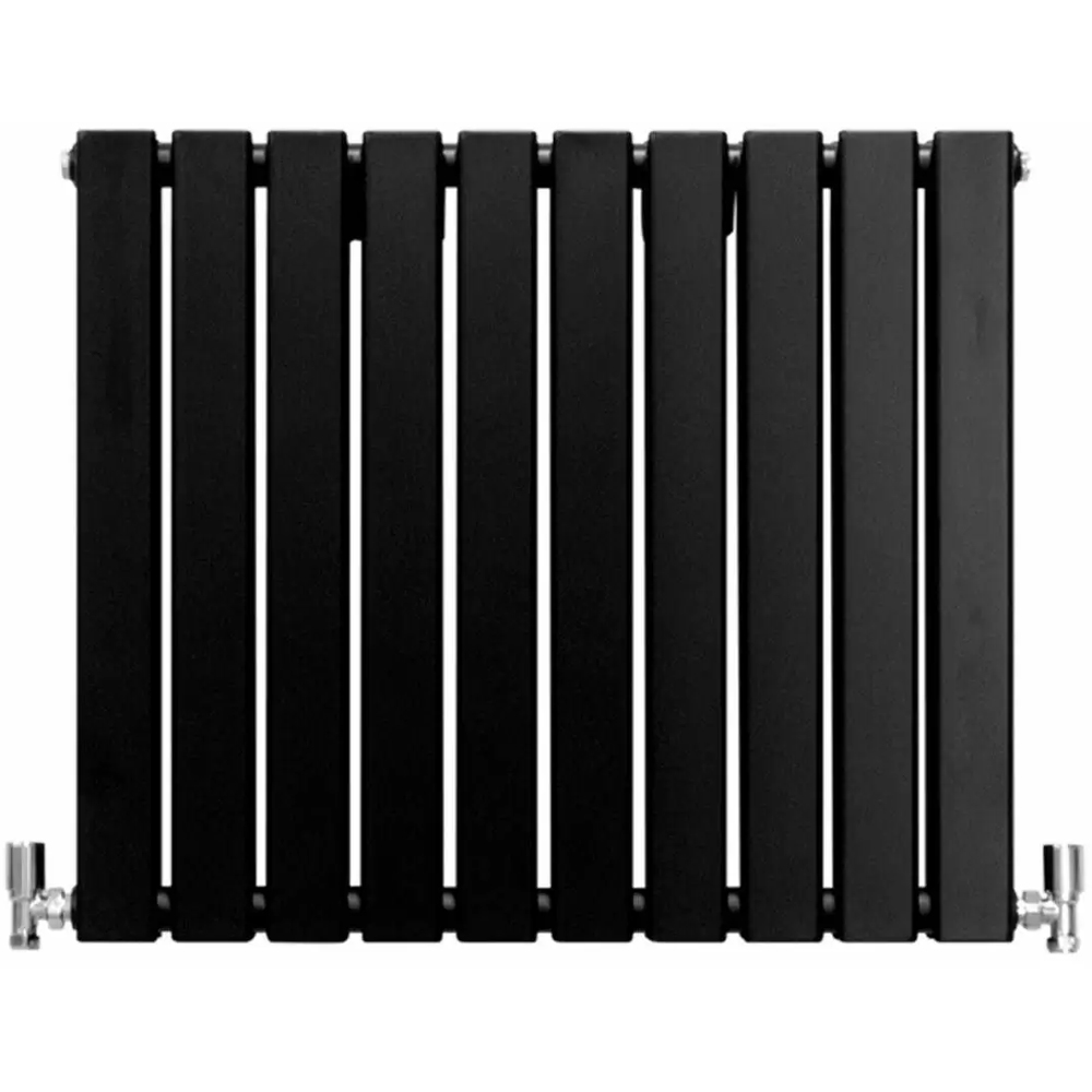 MonsterShop Black Flat Radiator 600 x 700mm Image 2