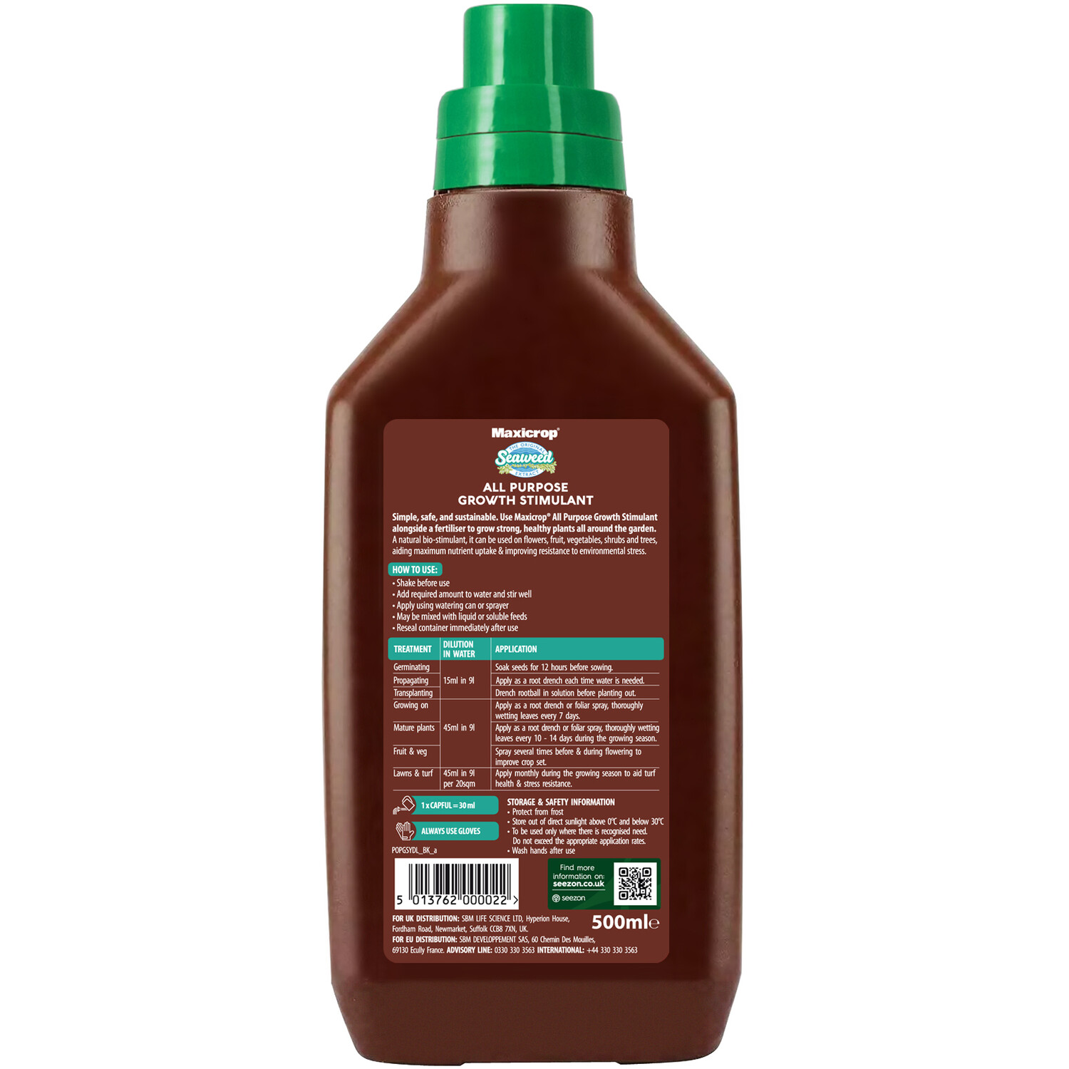 Maxicrop All Purpose Growth Stimulant - Brown Image 2