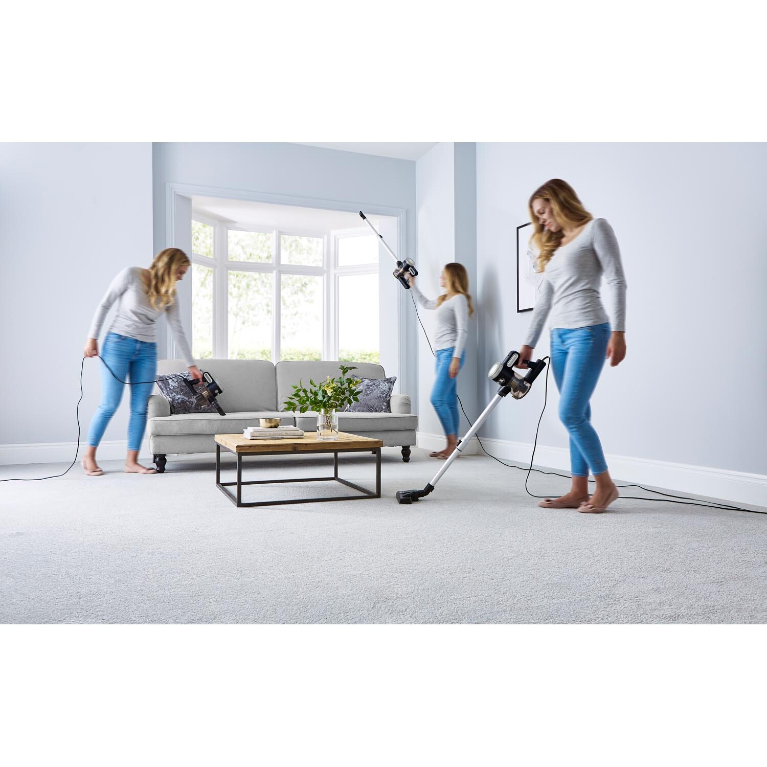 Tower Platinum Corded 3 in 1 Vac - Platinum Image 7