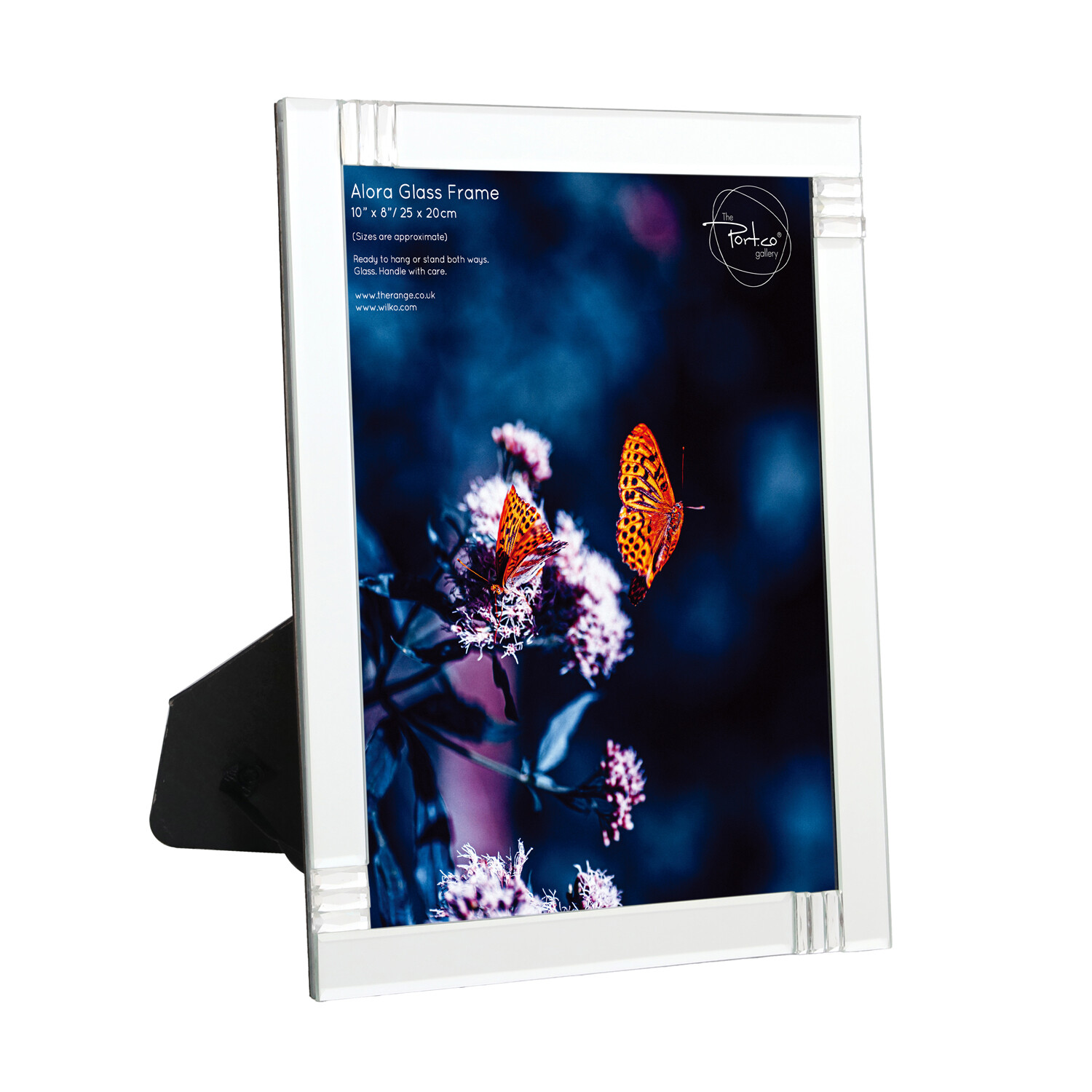 Alora Glass Frame - Silver / 10 x 8 inch Image 5