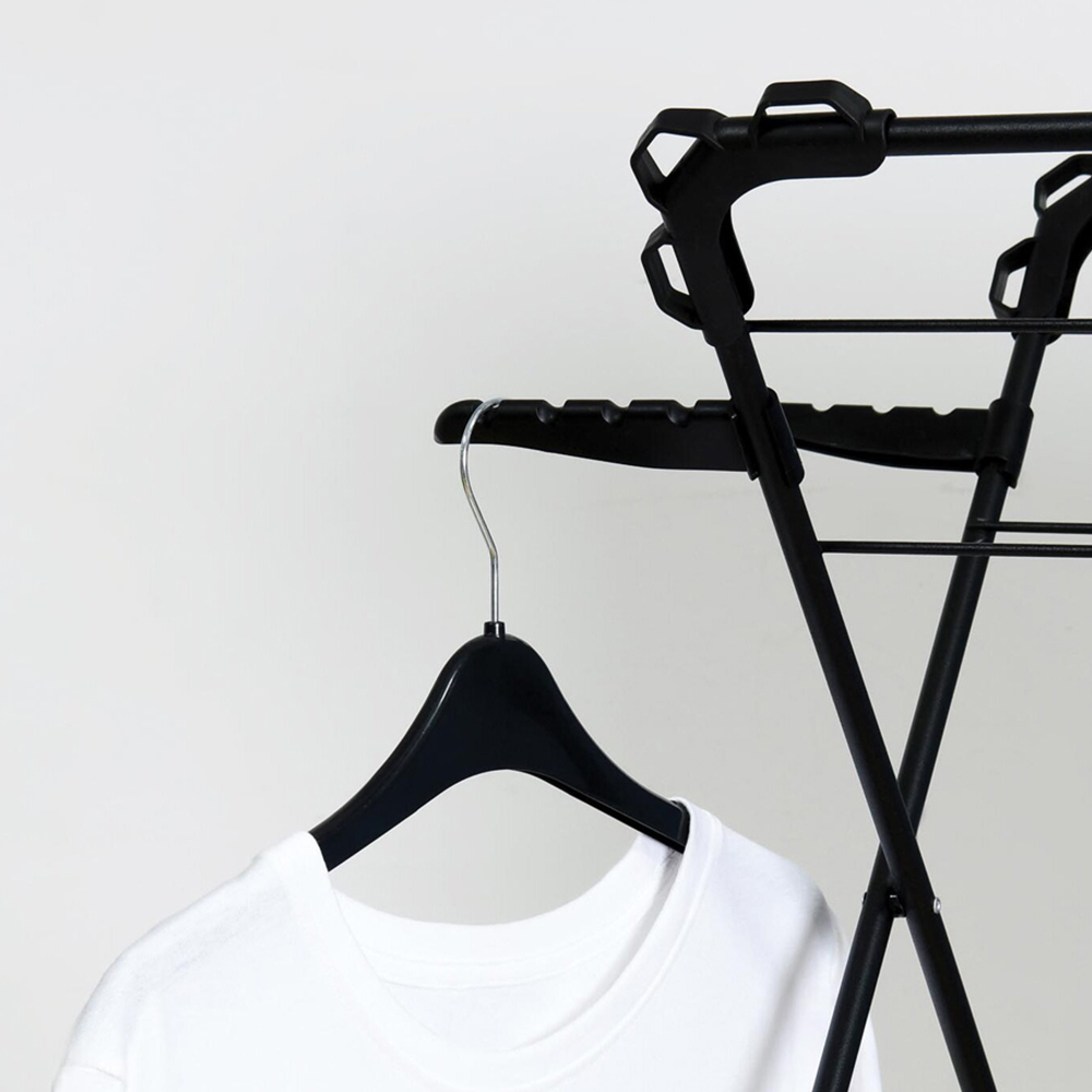 Extra Wide 3 Tier Airer 18m - Black Image 3