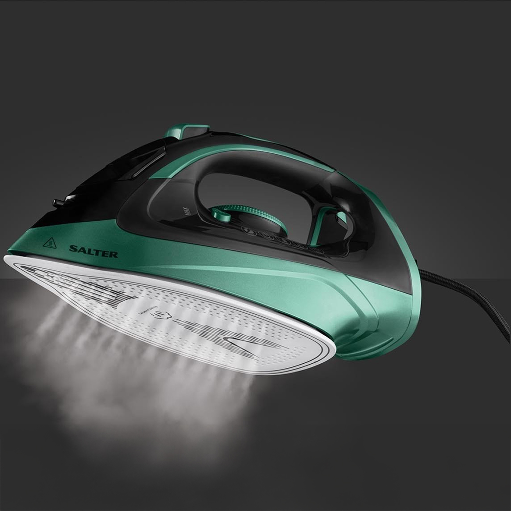 Salter Emerald Green Steam Iron 3200W Image 2