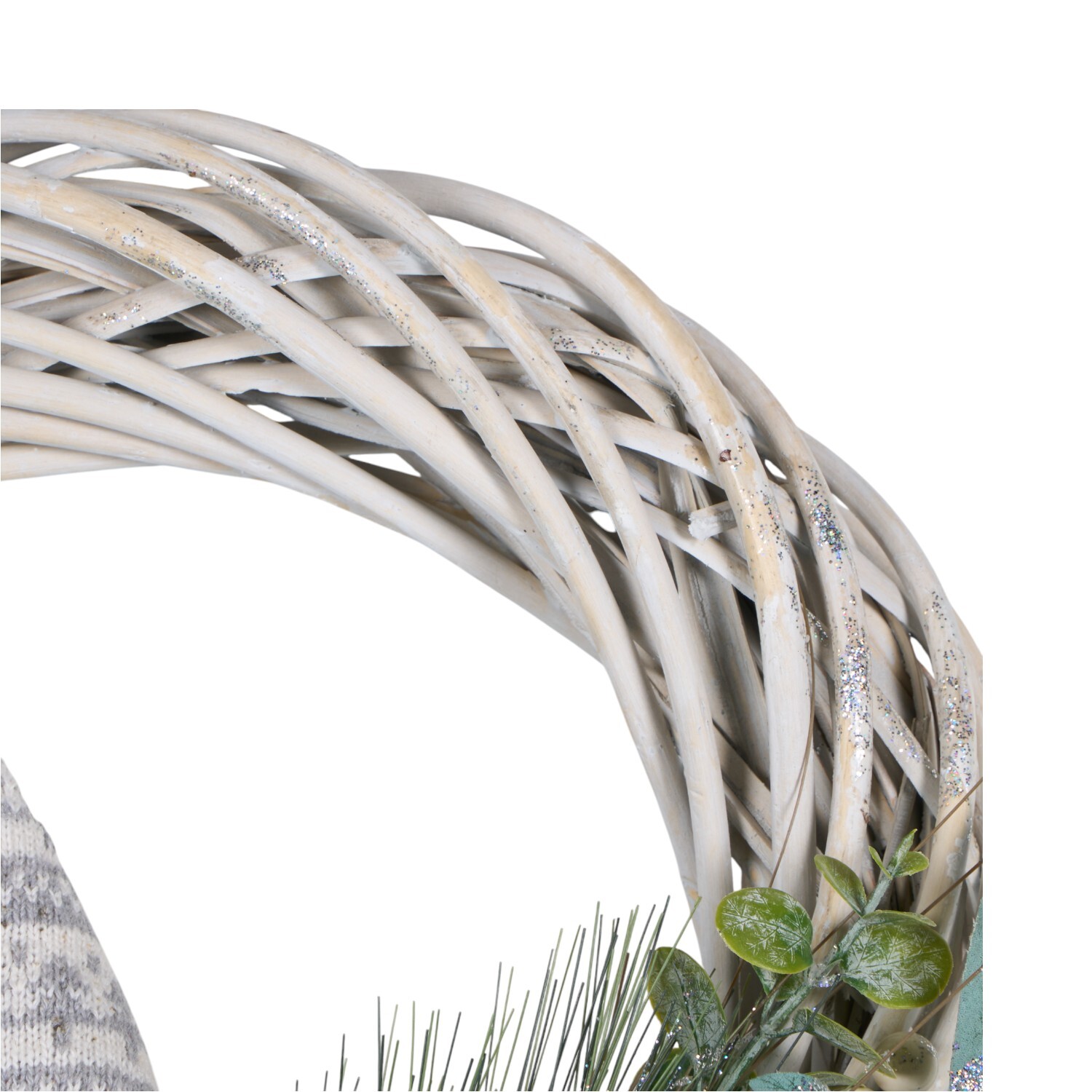 Gonk Wicker WreathMulticolour Image 4