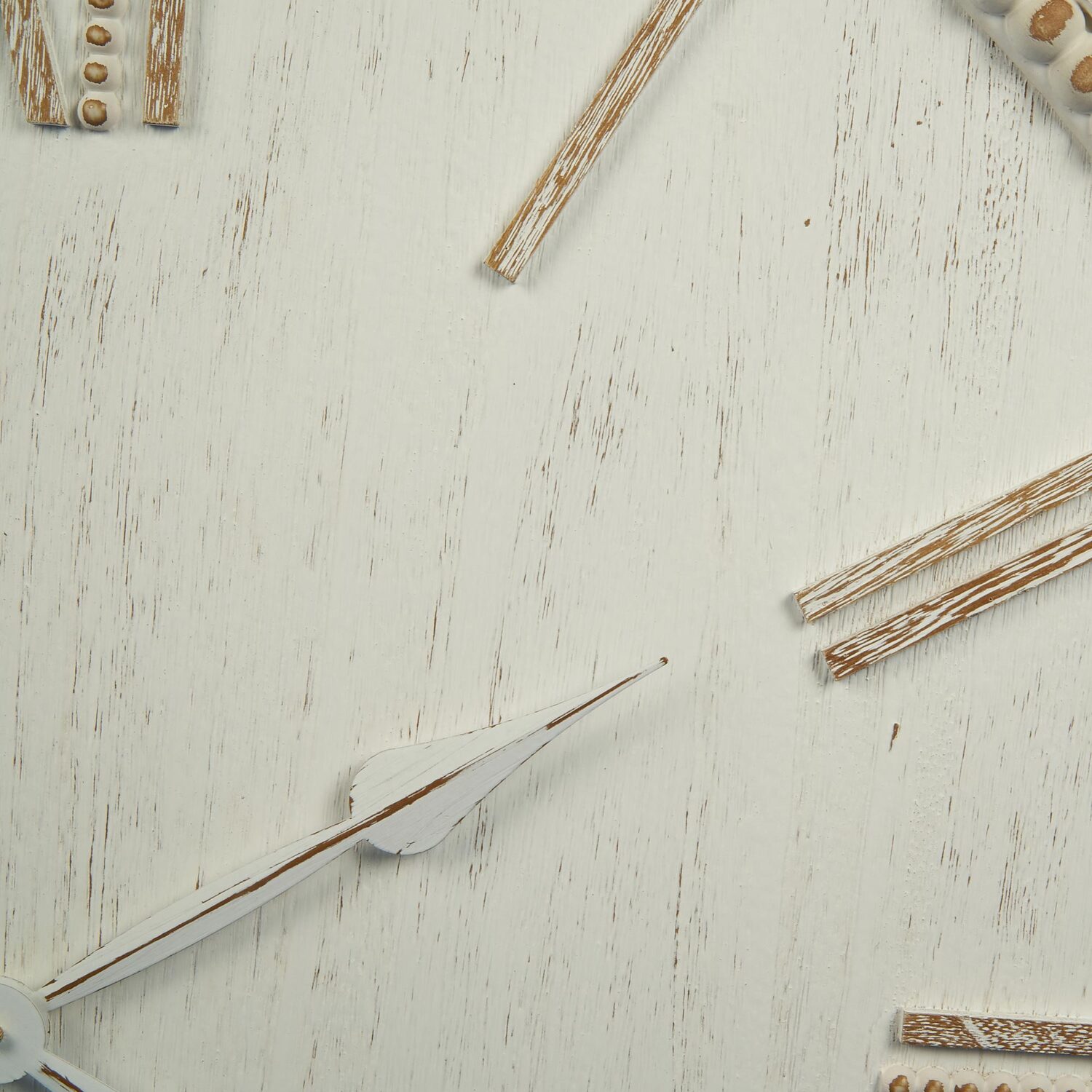 Natural Wooden Bohemia Round Wall Clock 80cm Image 7