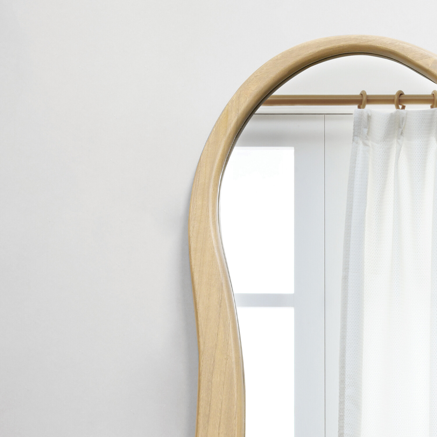 Organic Lean To Mirror Natural Image 3